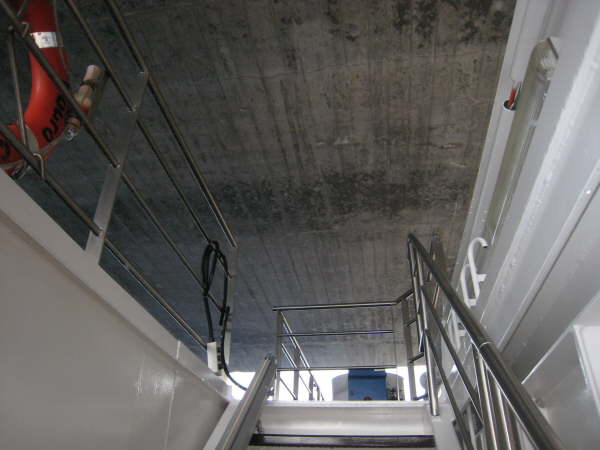 Passing beneath the road bridge at Lock 2