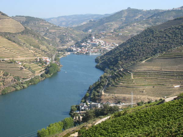 Looking down towards Pinhao