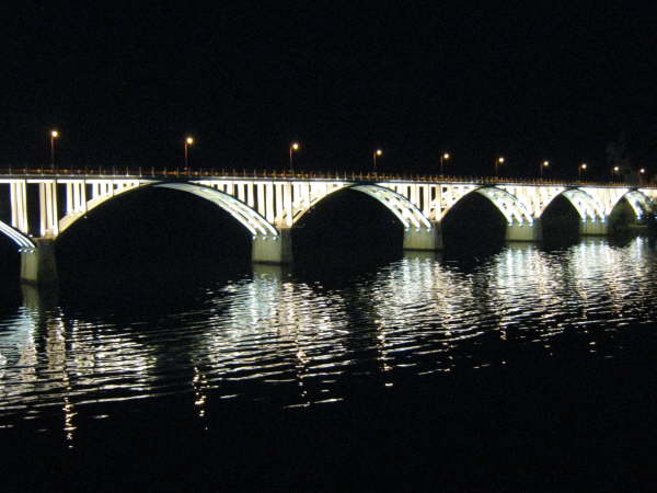 Bridge at Vega de Terron - the border with Spain