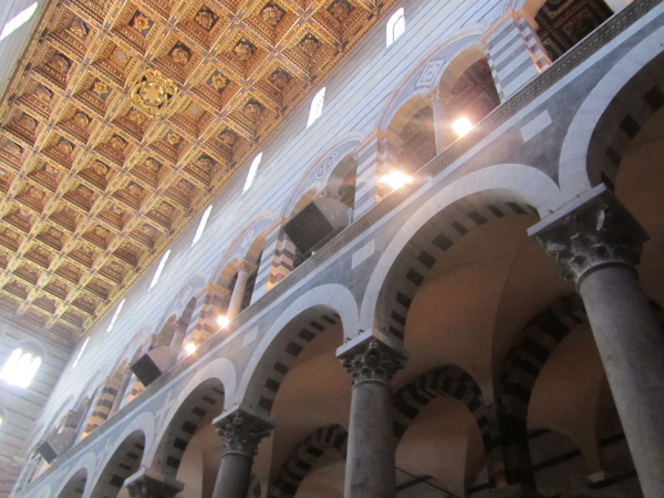 Inside the duomo