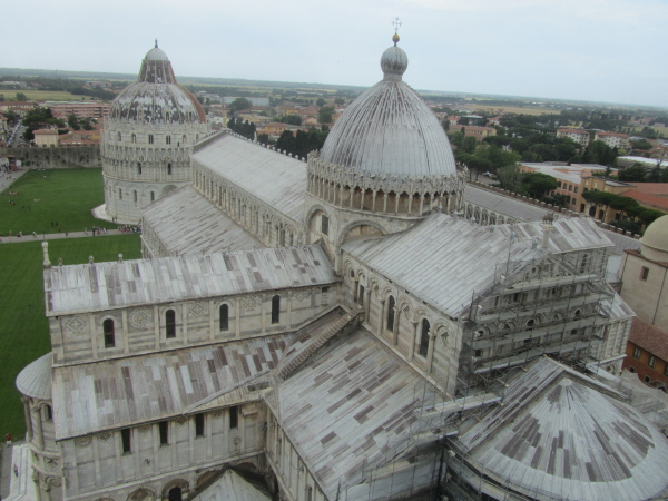 Duomo and Baptistry from the tower