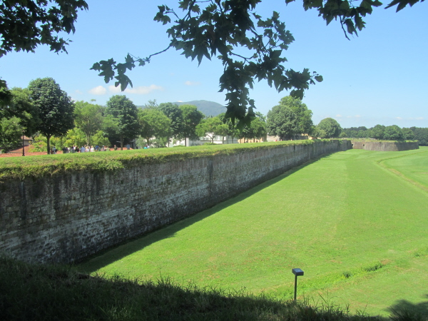 Lucca city walls