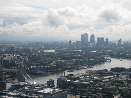Looking towards Docklands