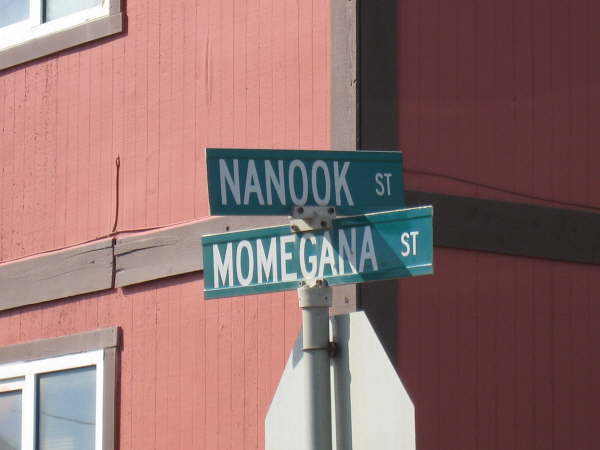 Barrow: street signs