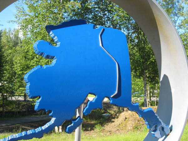 Fairbanks: route of the Alaska Pipeline