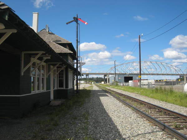 Nenana: where the two halves of the railway met
