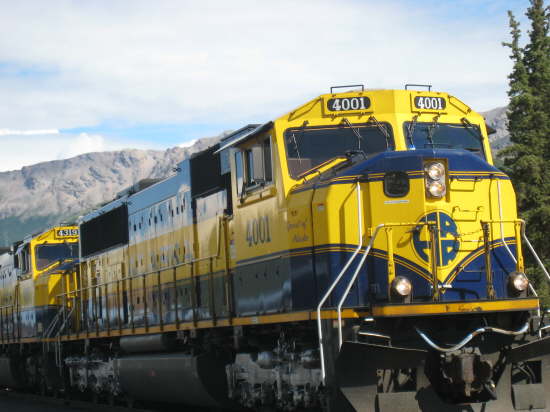 Alaska Railroad: Denali station