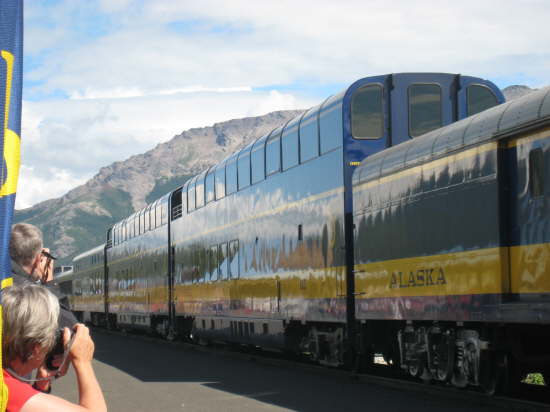 Alaska Railroad: Denali station