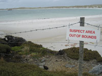 Falklands Islands beach