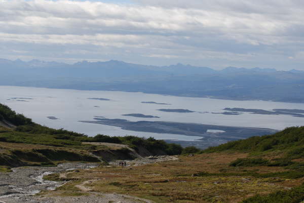 Walking above Ushuaia