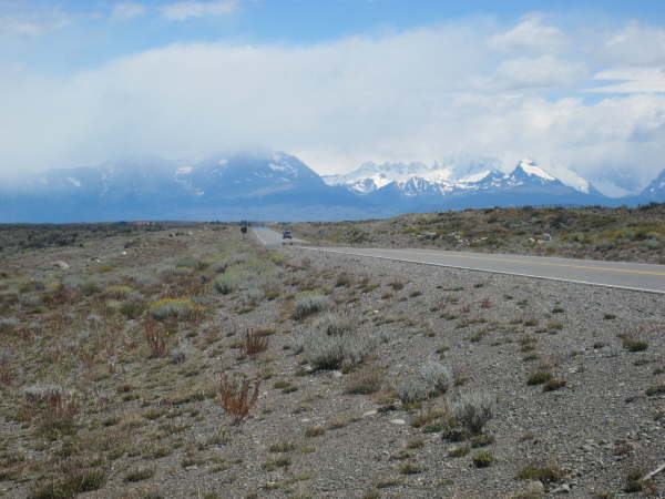En route to El Chalten