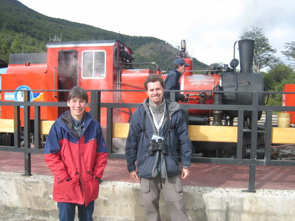 The most southerly railway in the world (with Estaban)