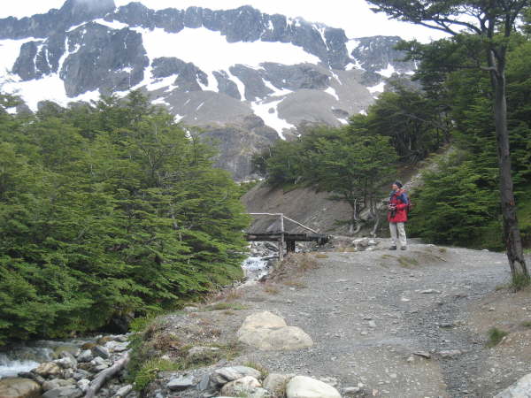 Walking above Ushuaia