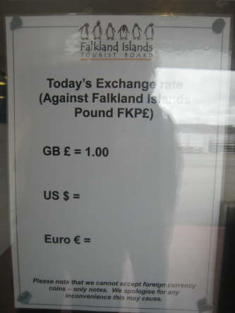 No euros welcome here !