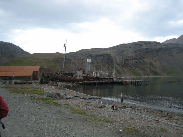 Grytviken whaling station, abandoned in the 1960s
