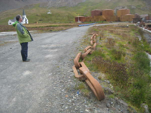 Grytviken whaling station, abandoned in the 1960s