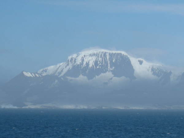En route to the Antarctic Peninsula