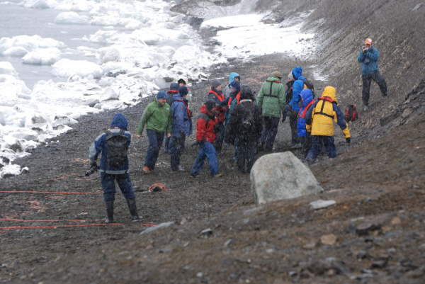 Scottish Dancing on Beak Island (explained in the trip report)