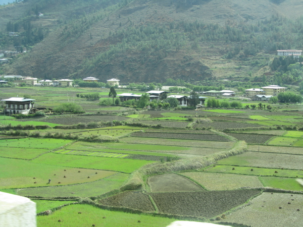 Outskirts of Paro