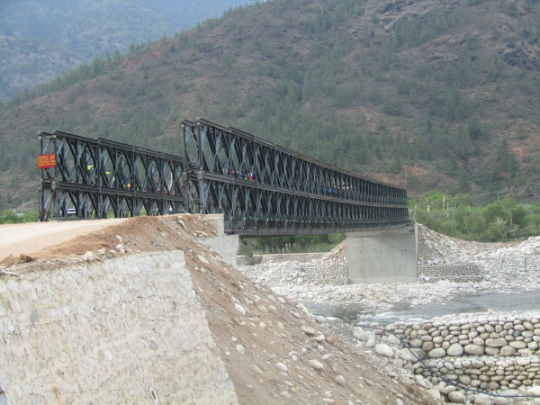 Bailey bridge near Paro