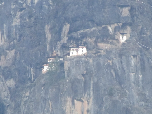 Tiger's Nest Monastery from a very long way away