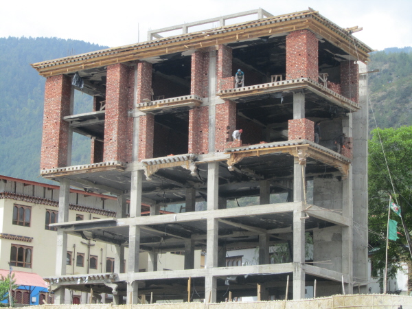 How blocks of flats are built