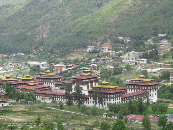 Dzong (Temple) at Thimphu
