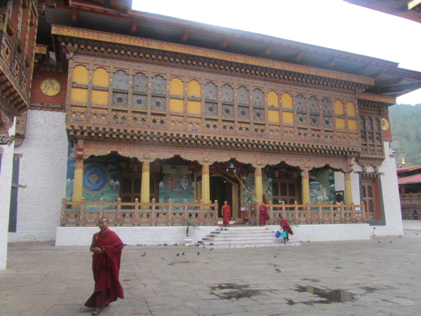 Dzong (temple) at Punakha