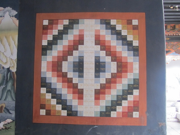 Dzong (temple) at Punakha