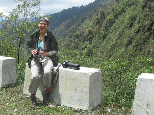 Relaxed photographer on holiday