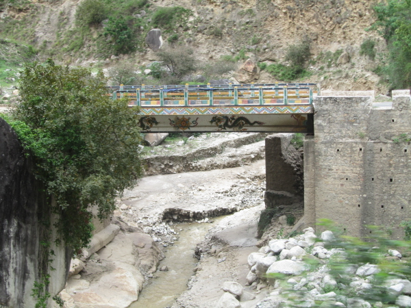 Decorated bridge