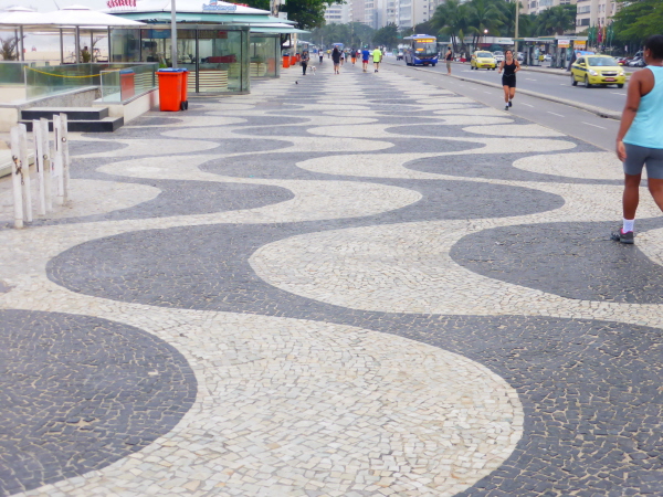 Pavement in Rio de Janeiro