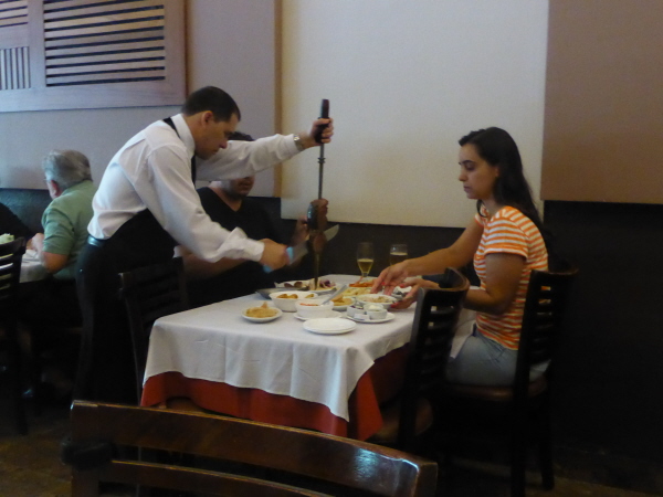Lunch in Rio de Janeiro