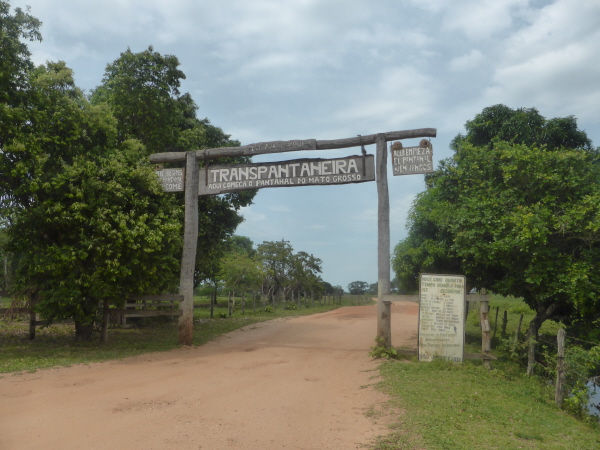 The Transpantaneira leading to Porto Jofre
