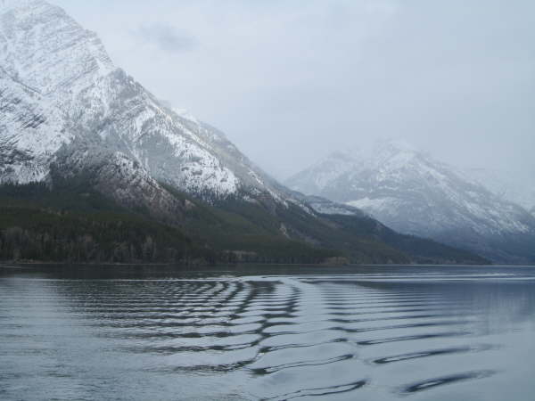 Boat trip on Waterton Lake