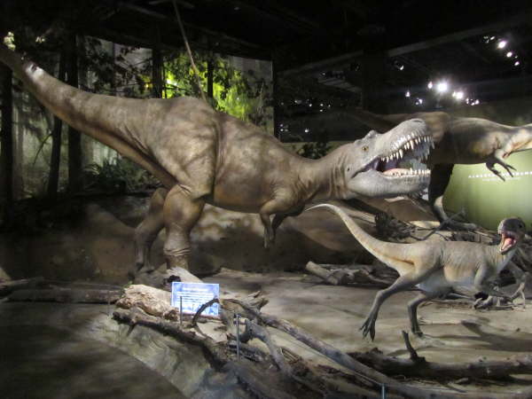 Diorama in the Royal Tyrrell Museum, Drumheller