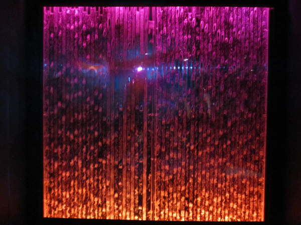 Water feature in the Royal Tyrrell Museum