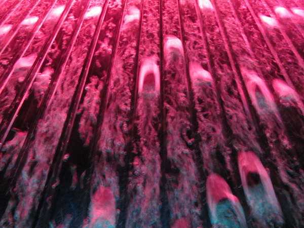 Water feature in the Royal Tyrrell Museum