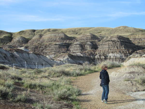 Badlands scenery