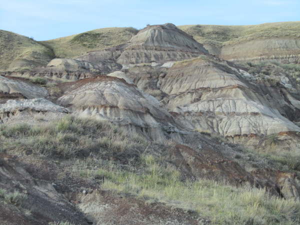 Badlands scenery