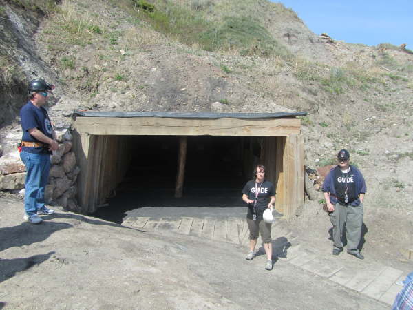 Atlas Coal Mine - the entrance
