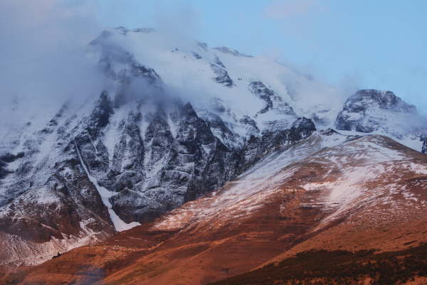 Torres del Paine at sunrise