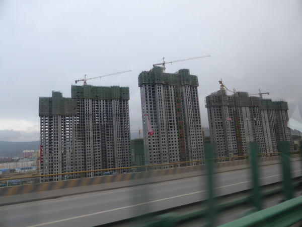 New blocks of flats everywhere