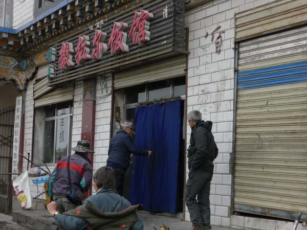 Friendly local noodle bar in a one-horse town