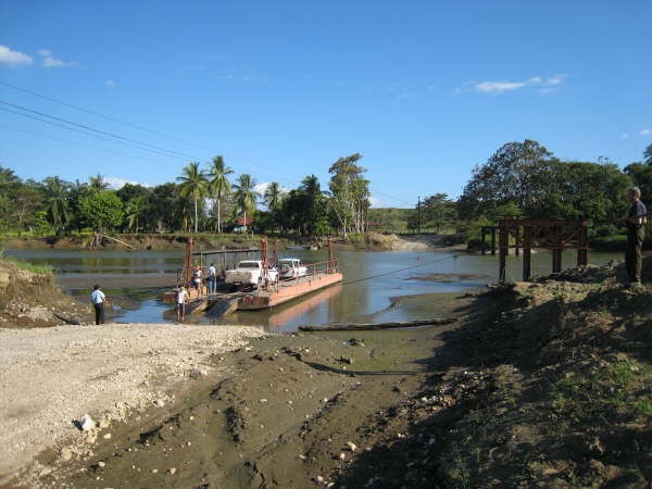 Ferry over Rio Coto Colorado