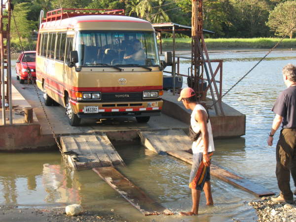 Ferry over Rio Coto Colorado