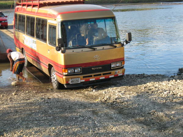 Ferry over Rio Coto Colorado