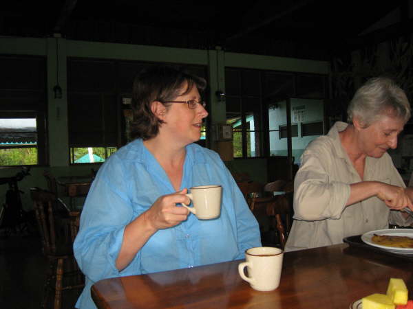 Jane's breakfast La Selva