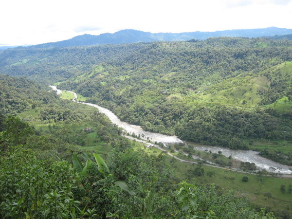 View from the Mirador restaurant