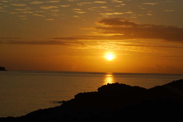 Santiago - Sullivan Bay sunrise